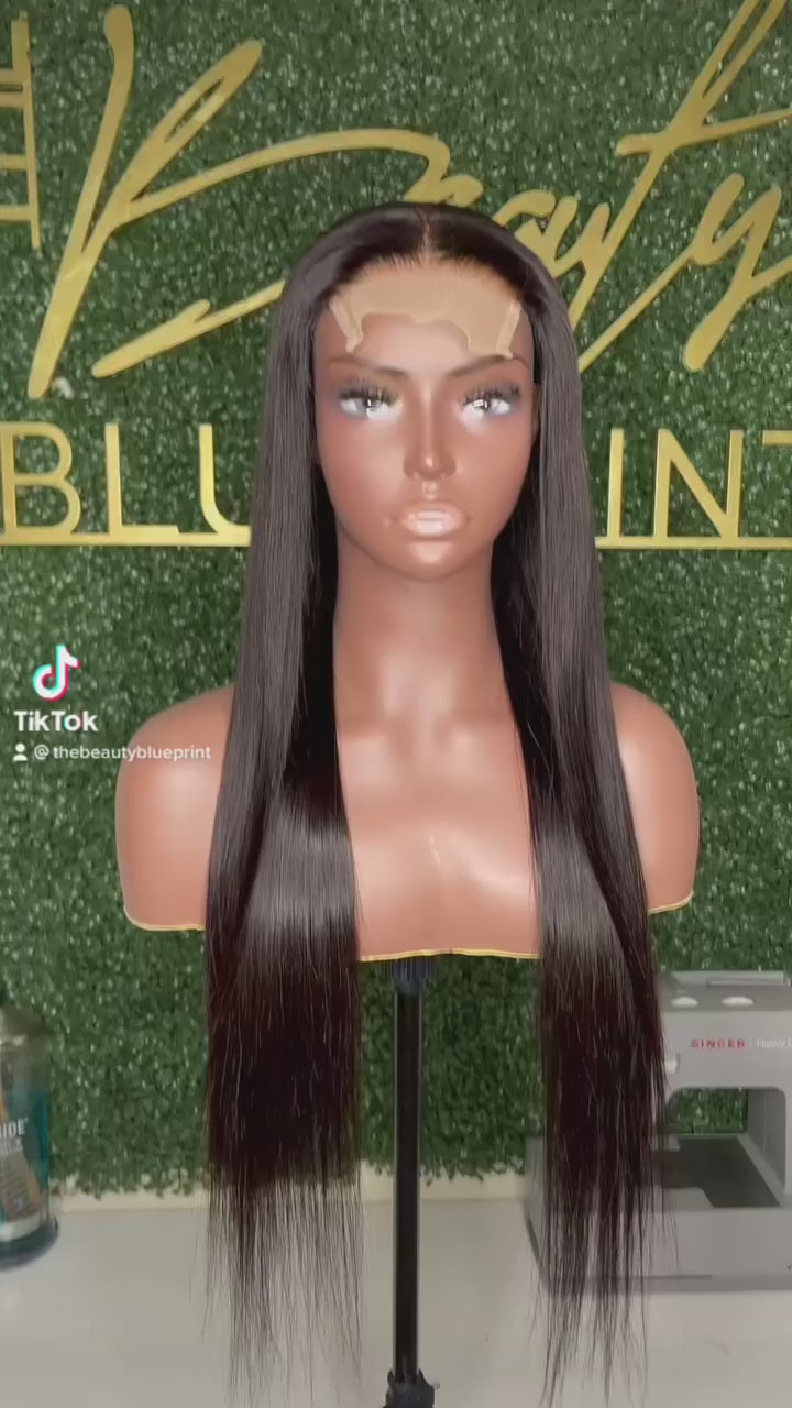 Custom Silky Straight Wig