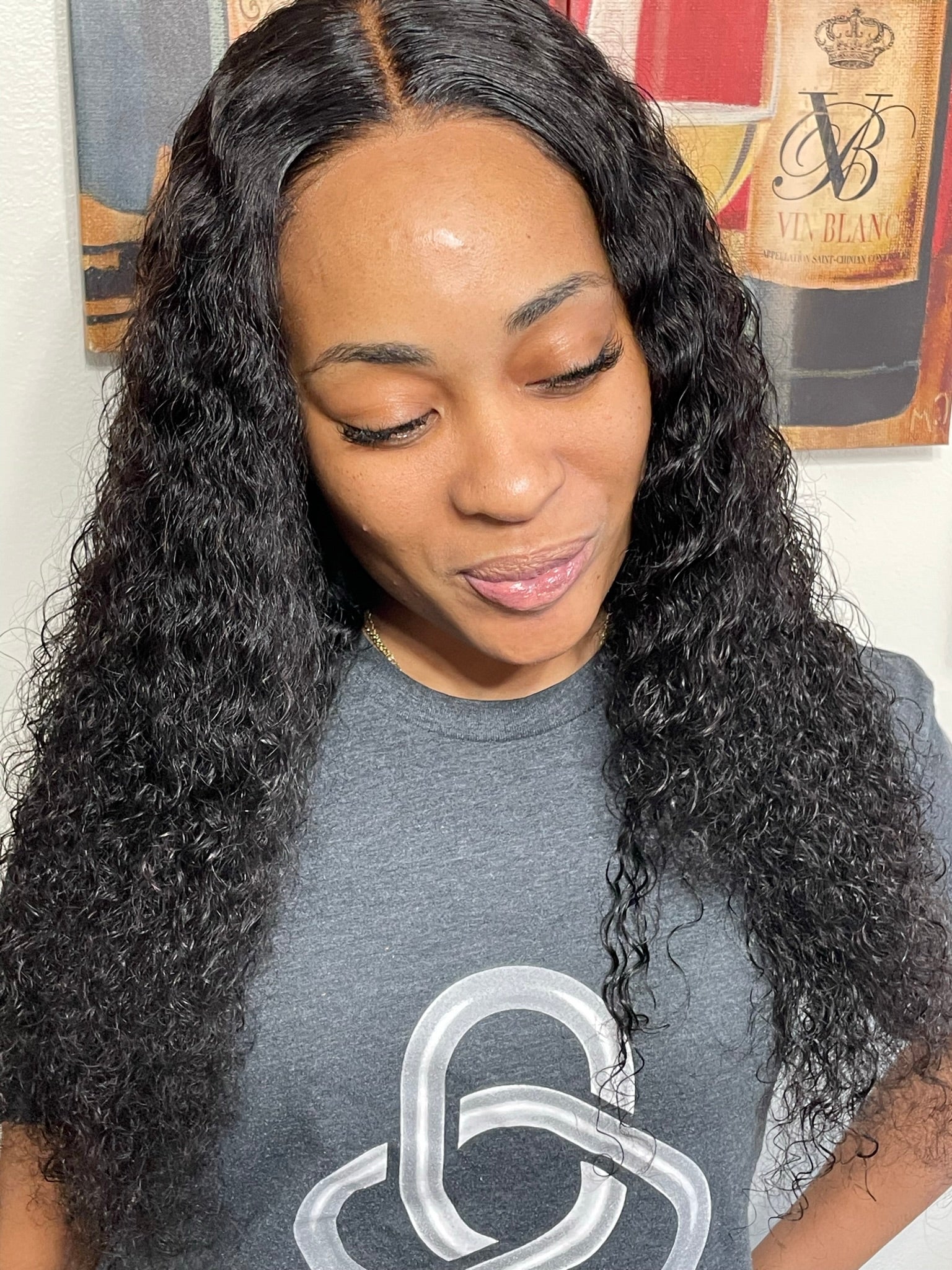 Custom Deep Wave Wig